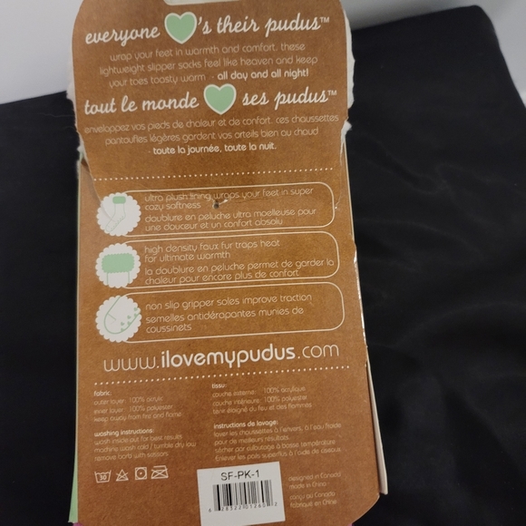 Fluffy slipper socks - Picture 2 of 4